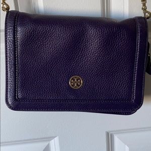 Tory Burch Crossbody: Deep Purple Color